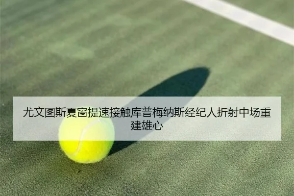 尤文图斯夏窗提速接触库普梅纳斯经纪人折射中场重建雄心
